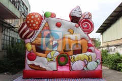 Candy Theme Bounce With Slide