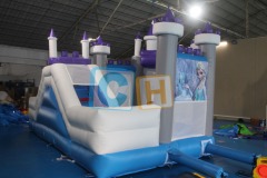 Frozen Inflatable Bounce Houses With Slide