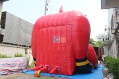 Commercial Inflatable Wet Dry Slide