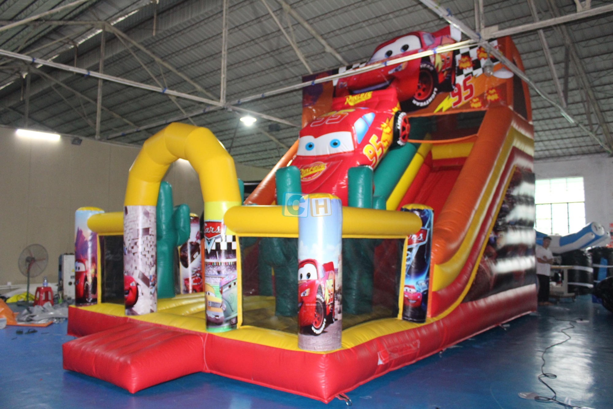 Inflatable Slipping Slide