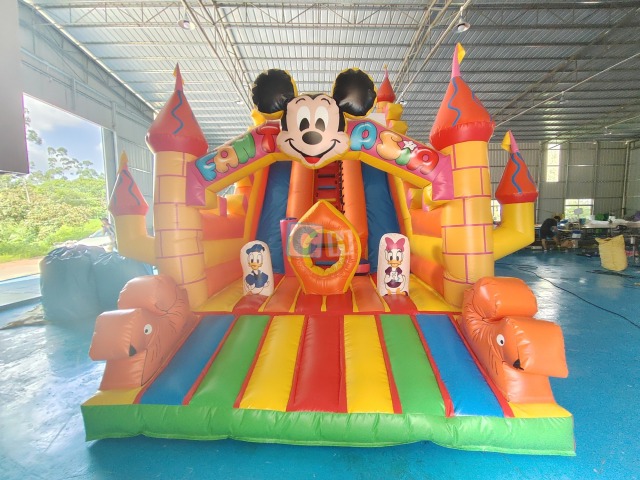 Inflatable Slide With Blower