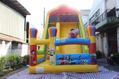 Backyard Inflatable Slide