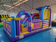 Inflatable playground castle combo castle