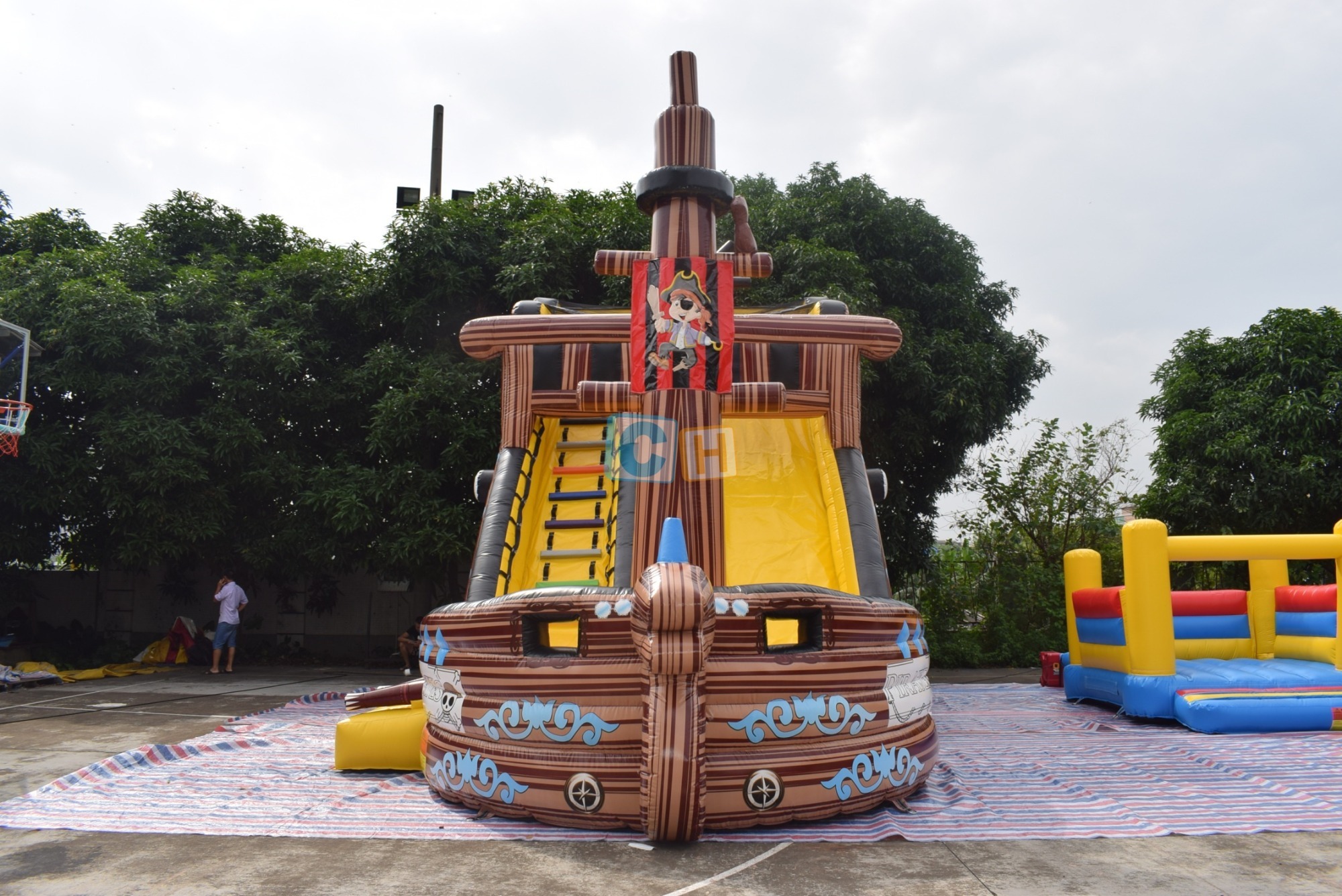 Inflatable Slide Boat