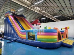 Paw Patrol inflatable castle slide playground
