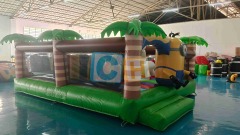 Minions Large Bouncy House With Obstacle