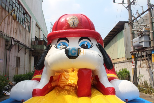 Commercial Inflatable Wet Dry Slide