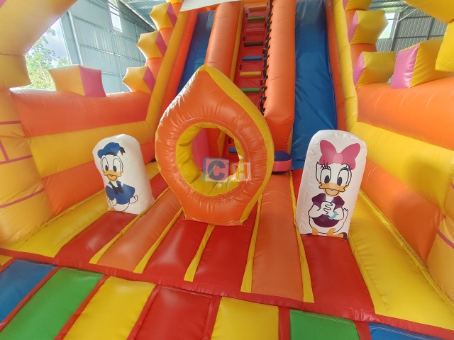 Inflatable Slide With Blower
