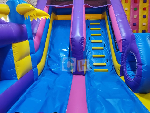 Inflatable playground castle combo castle