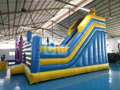 Pikachu theme inflatables playground combo slide