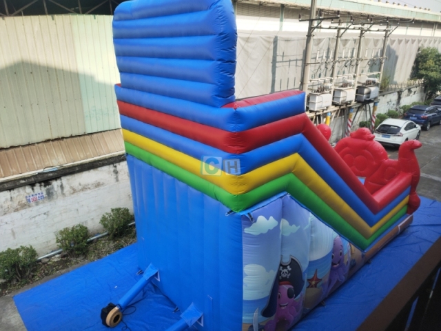 Wet And Dry Inflatable Slide