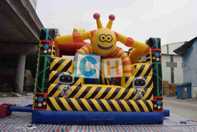 Robot Bounce Combo With Slide