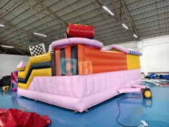 Inflatable playground jumping bounce for kids