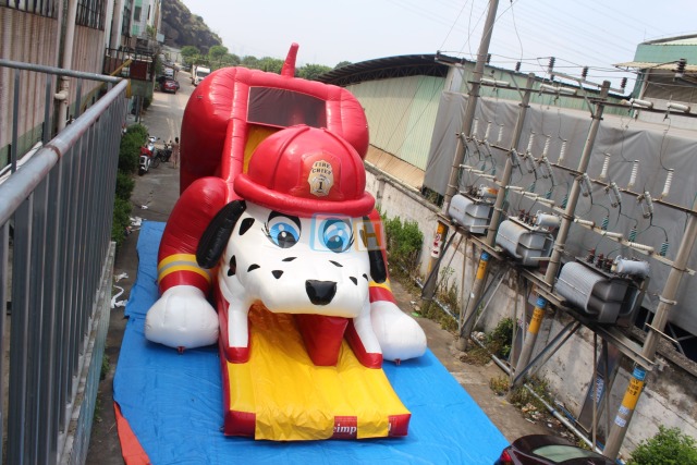 Commercial Inflatable Wet Dry Slide