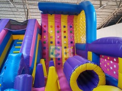 Inflatable playground castle combo castle