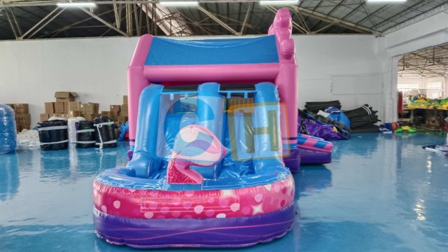 Ariel Princess Bounce House Water Slides