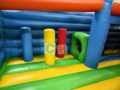 Pikachu theme inflatables playground combo slide