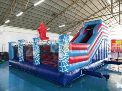 Indoor Marvel theme inflatable playground fun city