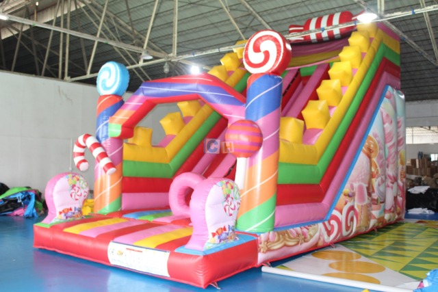 Tall Inflatable Slide