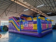 Inflatable playground castle combo castle