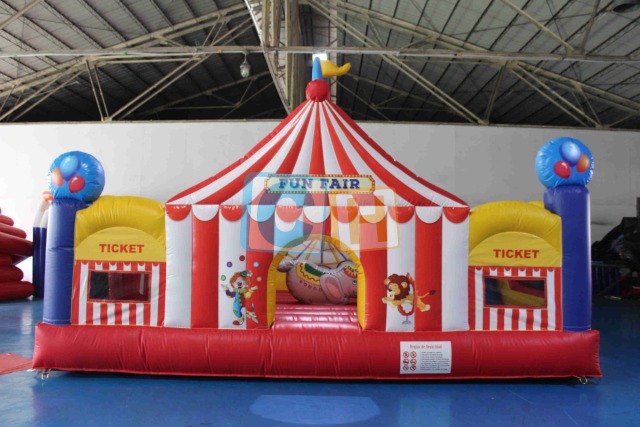 Circus Theme Childrens Bounce Combo