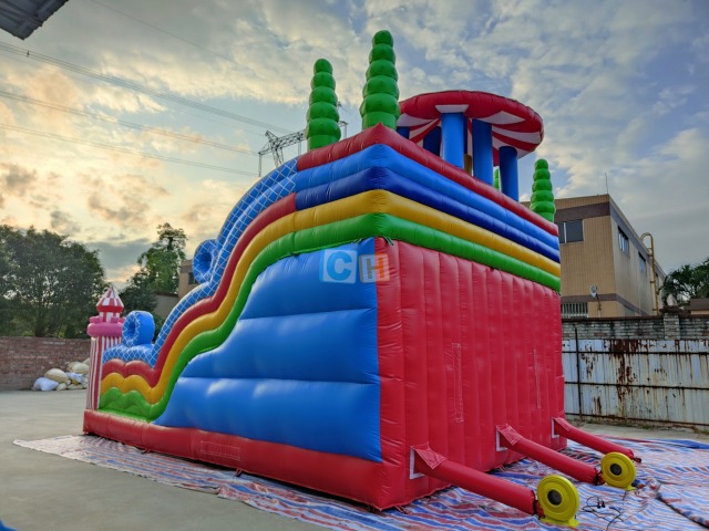 Inflatable Bounce And Slide