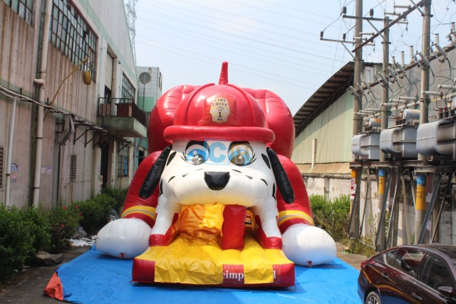 Commercial Inflatable Wet Dry Slide