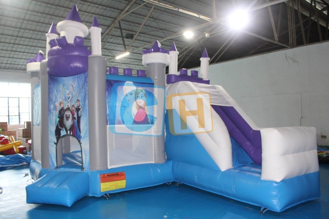 Frozen Inflatable Bounce Houses With Slide