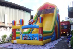 Backyard Inflatable Slide