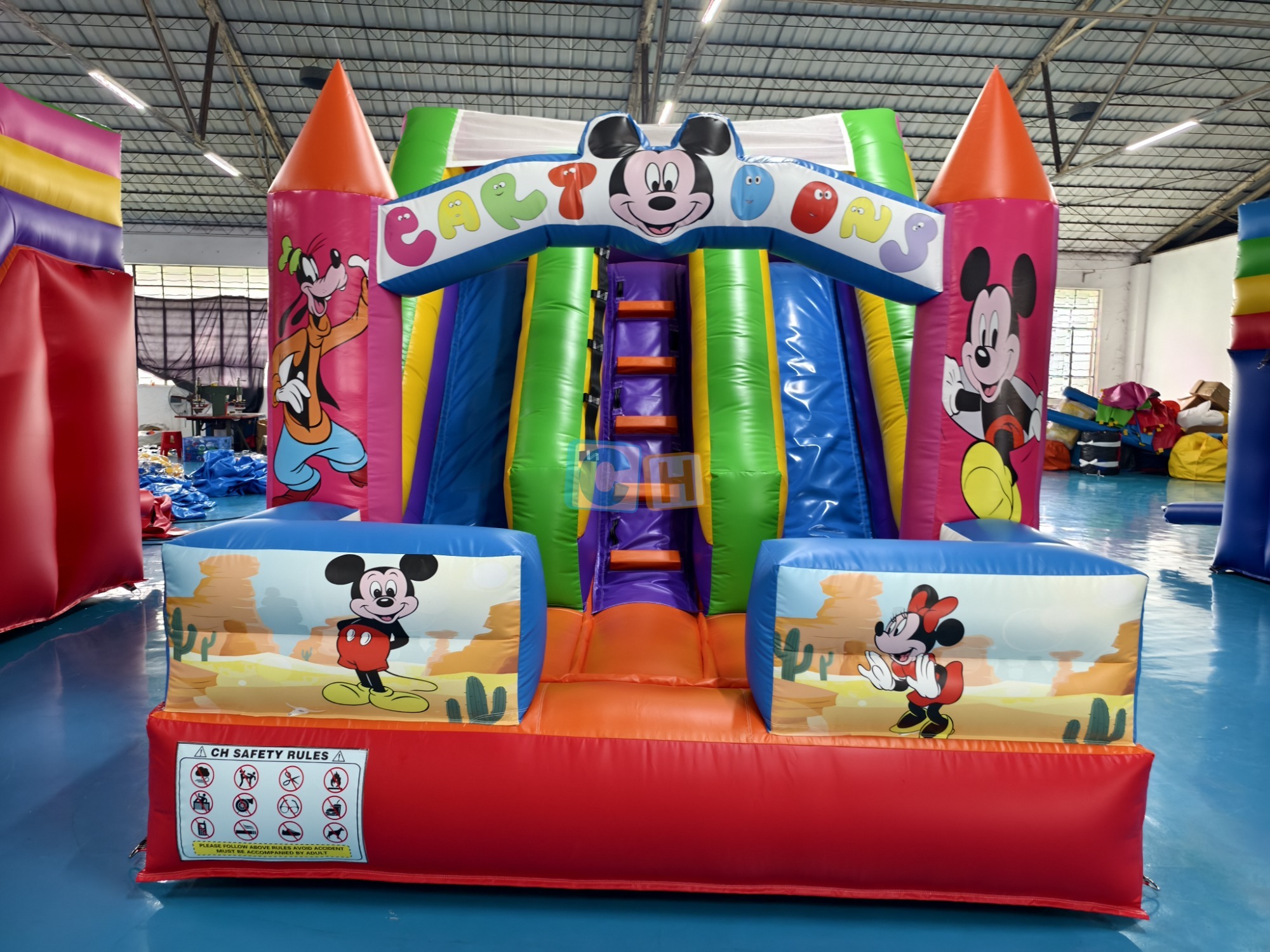 Inflatable Jump And Slide