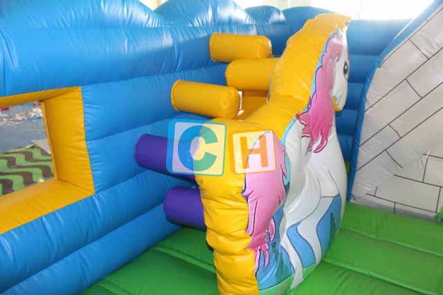 Unicorn Inflatable Castle Bouncy