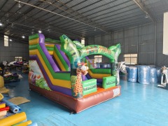 Inflatable Bounce House With Slide And Blower