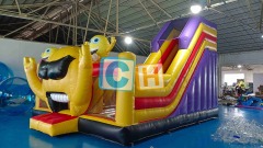 Emoji Big Bounce House With Slide