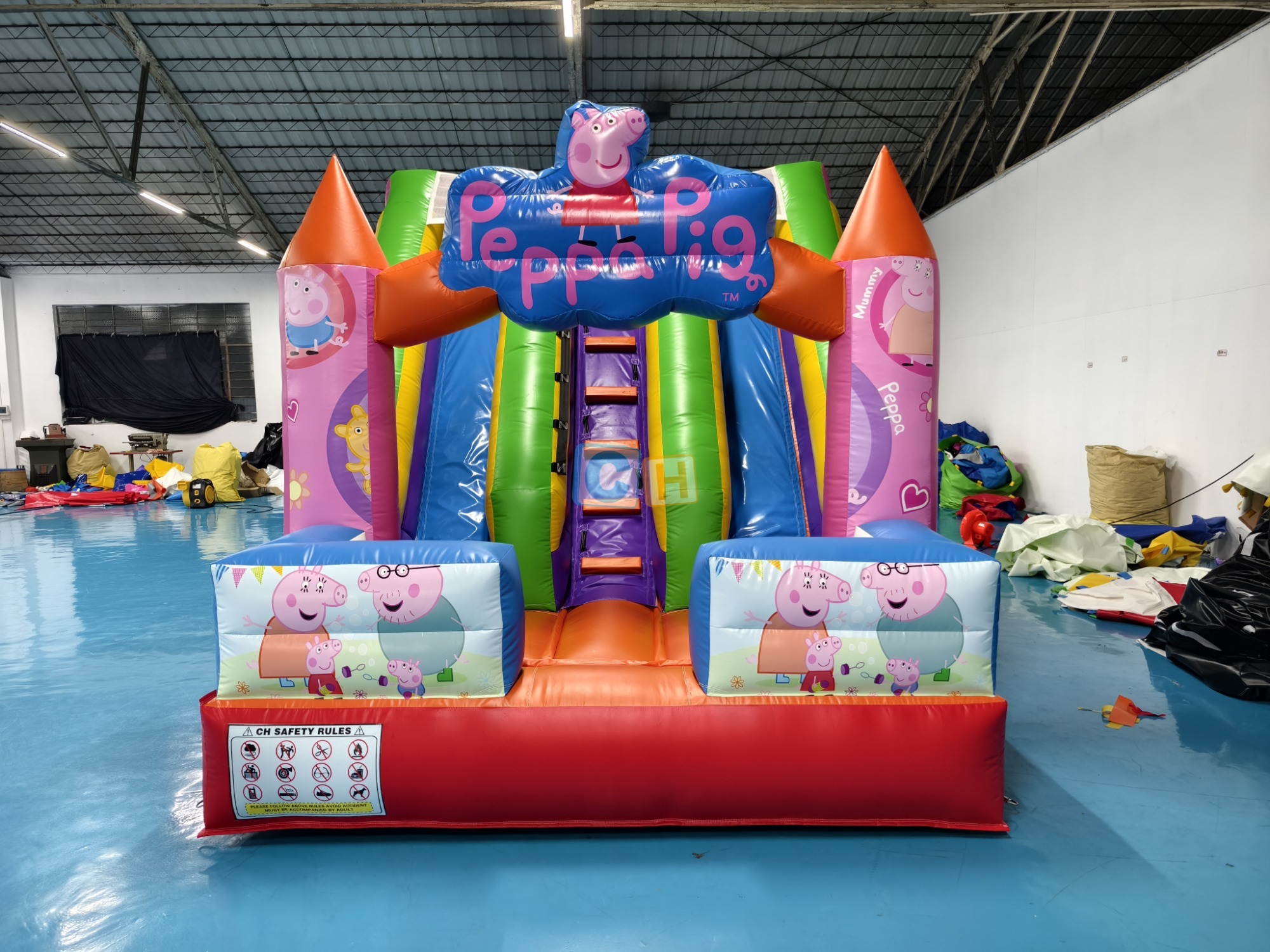 Inflatable Castle Slide