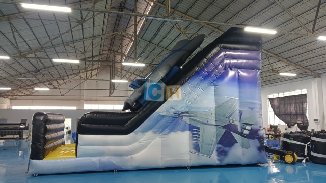 Dual Lane Inflatable Slip And Slide
