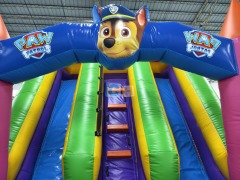 Inflatable Jump House With Slide