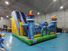 Double Slip And Slide Inflatable