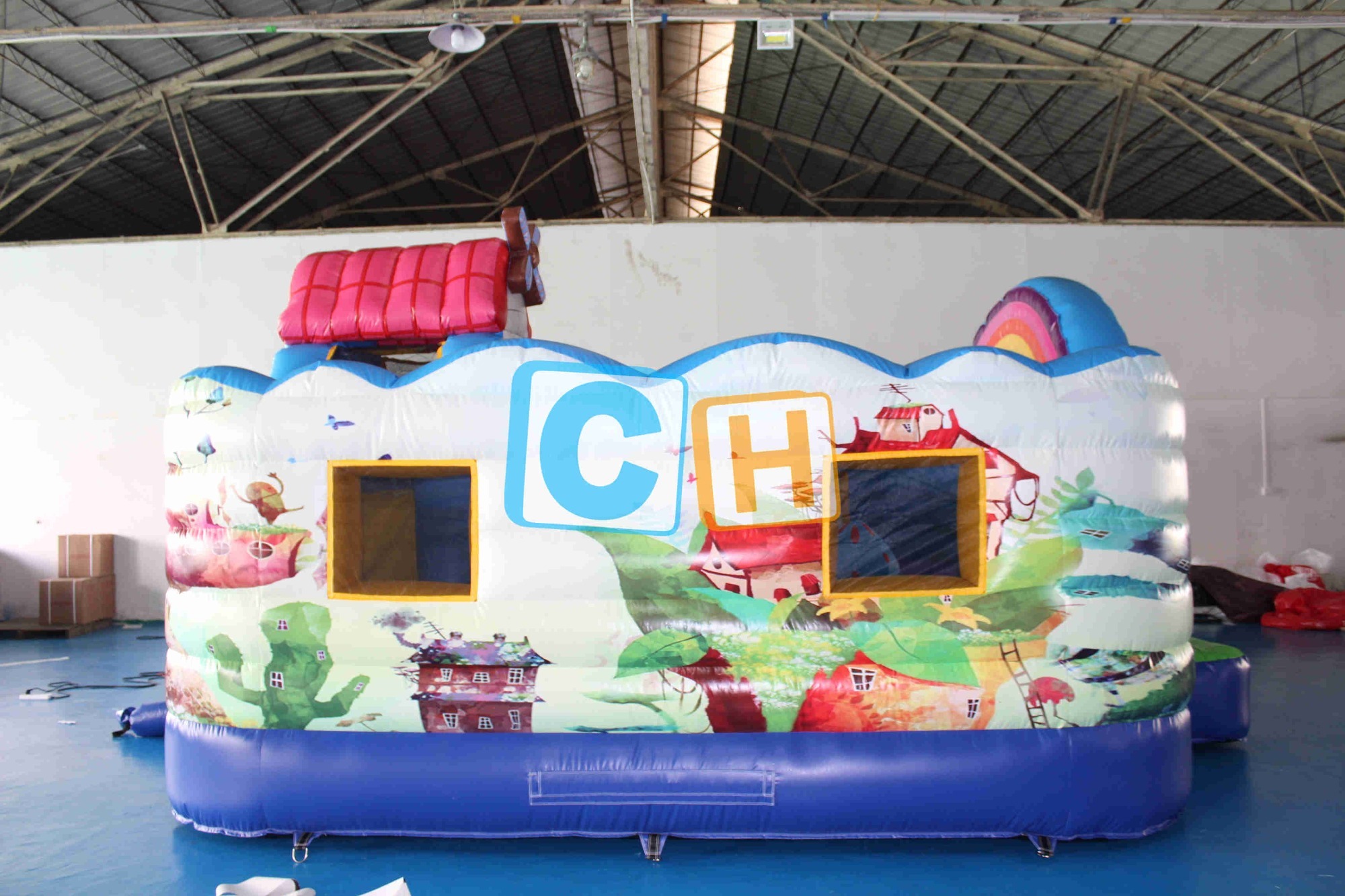 Unicorn Inflatable Castle Bouncy