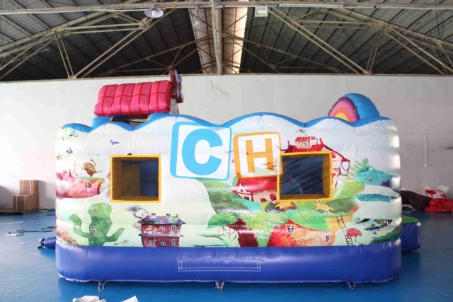 Unicorn Inflatable Castle Bouncy