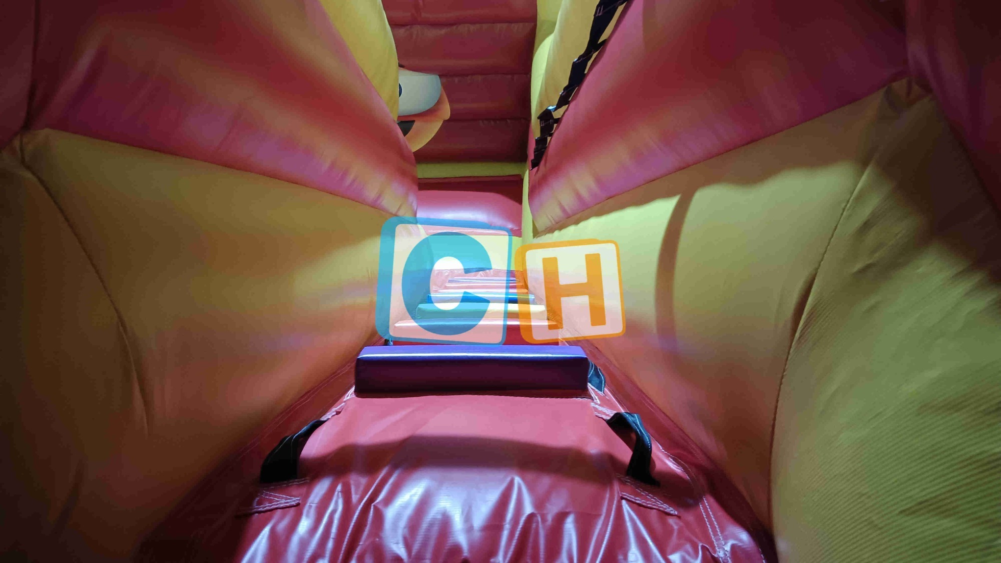 Emoji Big Bounce House With Slide