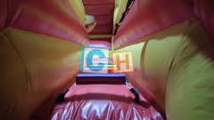 Emoji Big Bounce House With Slide