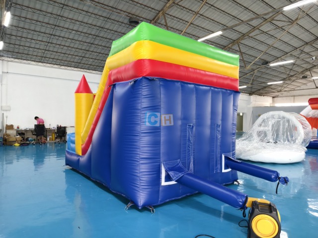 Inflatable Double Slip And Slide