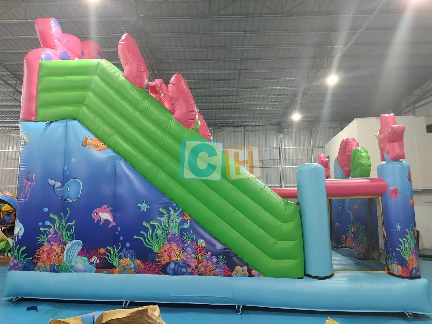 Inflatable octopus ocean playground for sale