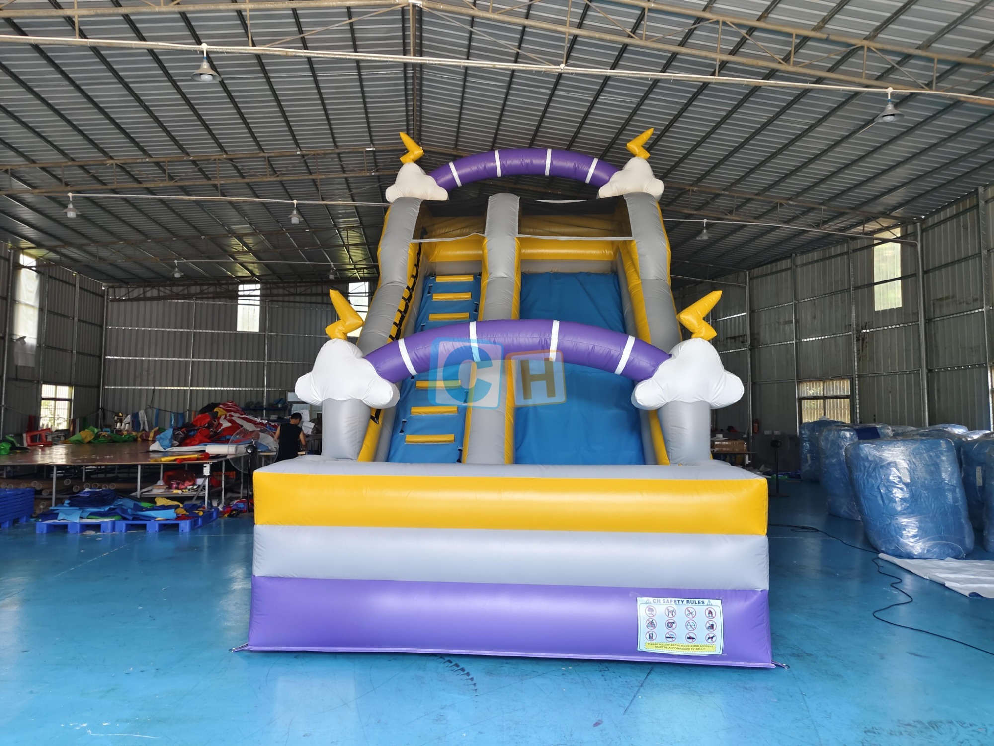 Inflatable Slide Backyard