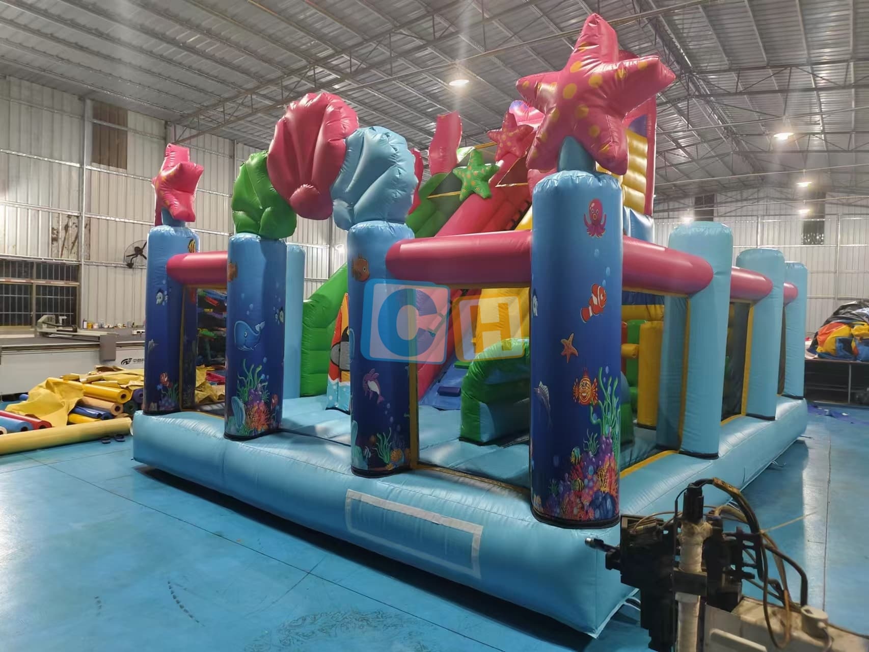 Inflatable octopus ocean playground for sale