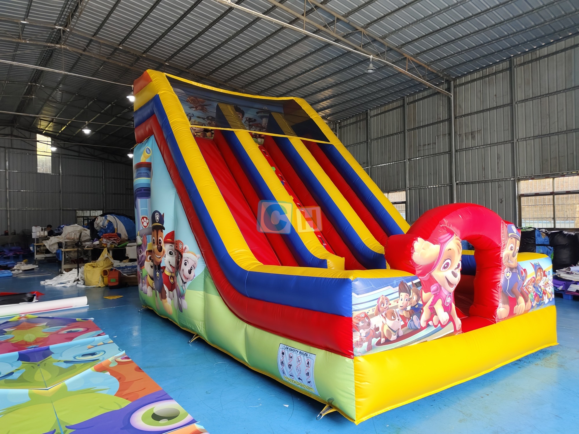Inflatable Jumper With Slide