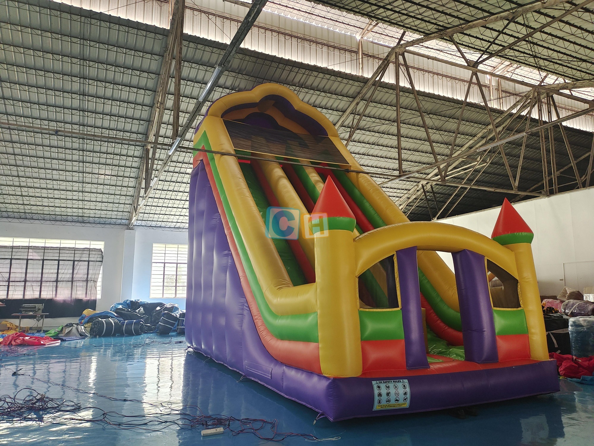 Inflatable Backyard Slide