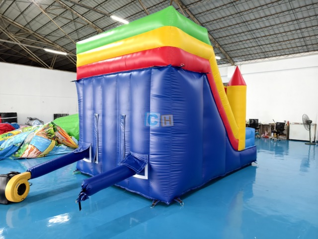 Inflatable Double Slip And Slide