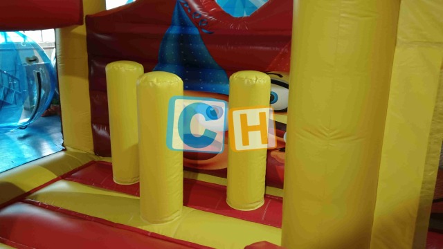 Emoji Big Bounce House With Slide