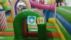 Candy Theme Pink Bouncy House